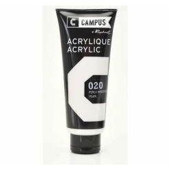 Campus Peinture Acrylique 100 Ml - Gris Perle Iridescent N°020