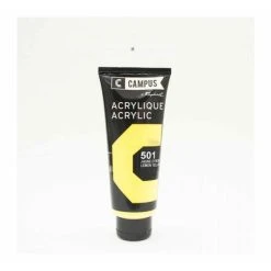 Campus Peinture Acrylique 100 Ml - Jaune Citron N°501