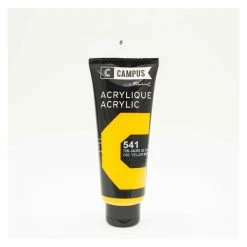 Campus Peinture Acrylique 100 Ml - Jaune De Cadmium N°541