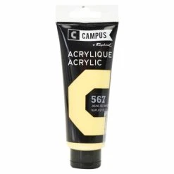 Campus Peinture Acrylique 100 Ml - Jaune De Naples N°667