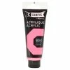 Campus Peinture Acrylique 100 Ml - Rose Fluo N°654 -Creavea Shop peinture acrylique 100 ml rose fluo n654 p