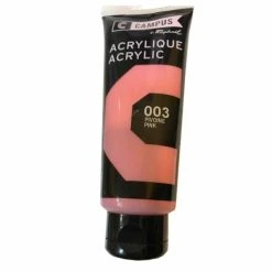 Campus Peinture Acrylique 100 Ml - Rose Pivoine N°003