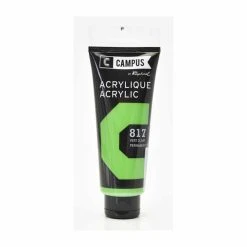 Campus Peinture Acrylique 100 Ml - Vert Clair N°817