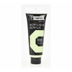 Campus Peinture Acrylique 100 Ml - Vert Pastel N°006
