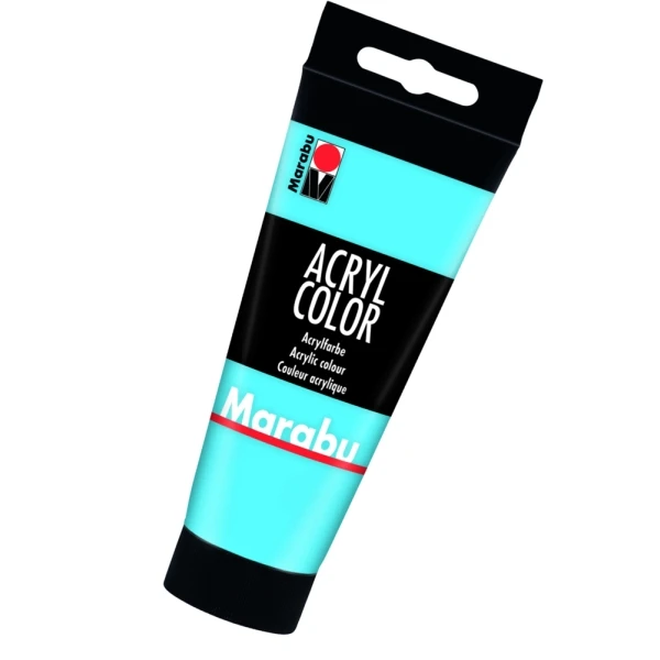 Peinture acrylique "AcrylColor" - 100 ml - Bleu clair Marabu Peinture Acrylique "AcrylColor" - 100 Ml - Bleu Clair -Creavea Shop peinture acrylique acrylcolor 100 ml bleu clair p