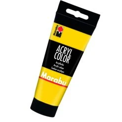 Marabu Peinture Acrylique "AcrylColor" - 100 Ml - Jaune