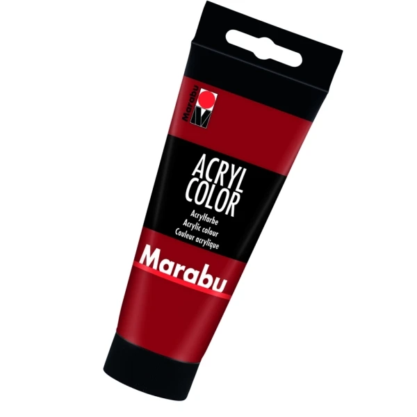 Peinture acrylique "AcrylColor" - 100 ml - Rouge rubis Marabu Peinture Acrylique "AcrylColor" - 100 Ml - Rouge Rubis -Creavea Shop peinture acrylique acrylcolor 100 ml rouge rubis p