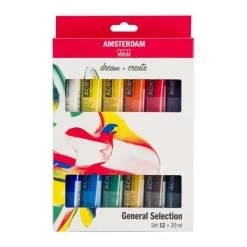 Royal Talens Peinture Acrylique "Amsterdam" Général Selection - 12x20 Ml