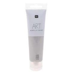 Rico Design Peinture Acrylique - Argent - 100 Ml