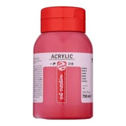 Royal Talens Peinture Acrylique "ArtCreation" - 750 Ml - Carmin