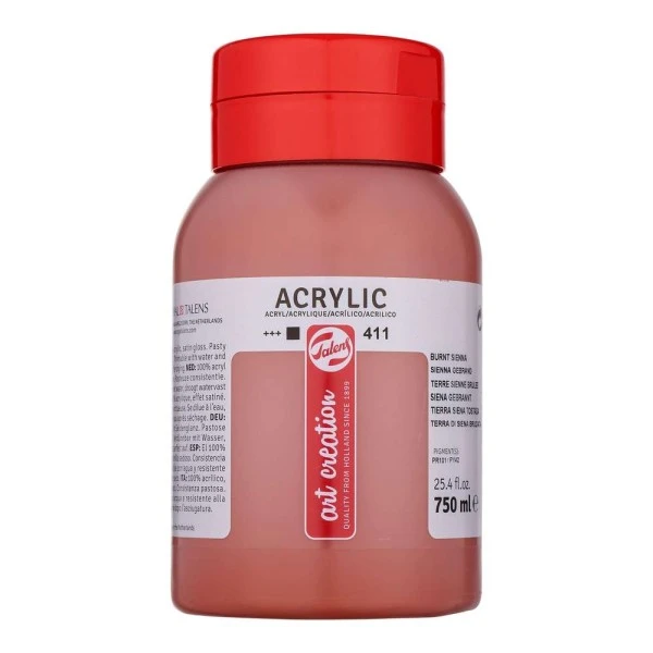 Royal Talens Peinture Acrylique "ArtCreation" - 750 Ml - Terre Sienne Brûlée 3 Royal Talens Peinture Acrylique "ArtCreation" - 750 Ml - Terre Sienne Brûlée