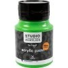 Creativ Company Peinture Acrylique Brillante Peinture Acrylique Creall Studio, Brilliant Green (50), Semi Opaque, 500 Ml/ 1 Flacon -Creavea Shop peinture acrylique creall studio brilliant green 50 semi opaque 500 ml 1 flacon p