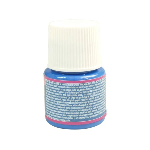 Pébéo Peinture Acrylique D'extérieur Multi-surfaces - Indigo - 45 Ml 4 Pébéo Peinture Acrylique D'extérieur Multi-surfaces - Indigo - 45 Ml – Image 2