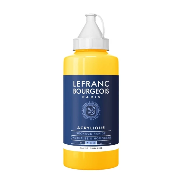 Set Peinture Acrylique Peinture Acrylique En Bidon Jaune Primaire 750ml - Lefranc & Bourgeois 3 Set Peinture Acrylique Peinture Acrylique En Bidon Jaune Primaire 750ml - Lefranc & Bourgeois