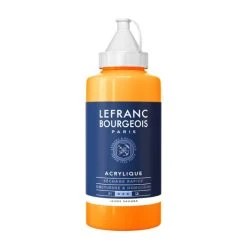 Set Peinture Acrylique Peinture Acrylique En Bidon Jaune Sahara 750ml - Lefranc & Bourgeois