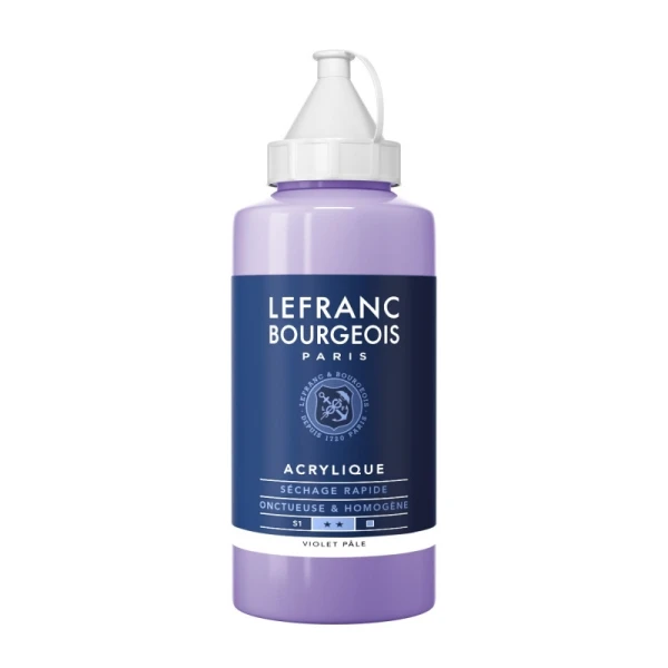 Set Peinture Acrylique Peinture Acrylique En Bidon Violet Pâle 750ml - Lefranc & Bourgeois 3 Set Peinture Acrylique Peinture Acrylique En Bidon Violet Pâle 750ml - Lefranc & Bourgeois