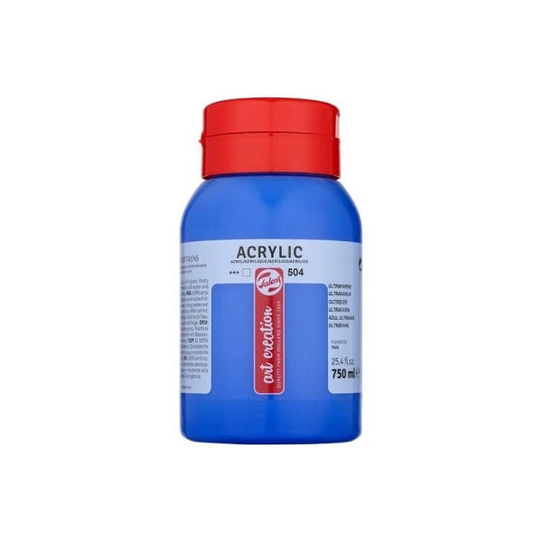 Set Peinture Acrylique Peinture Acrylique En Pot Outremer 750ml - Royal Talens 3 Set Peinture Acrylique Peinture Acrylique En Pot Outremer 750ml - Royal Talens