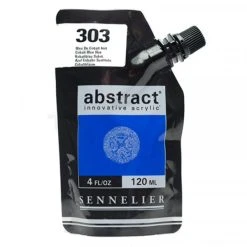 Set Peinture Acrylique Peinture Acrylique En Sachet - Bleu De Cobalt - 120ml - Sennelier
