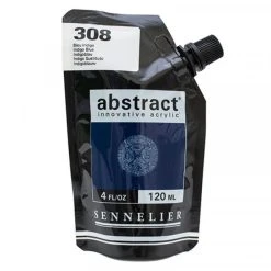 Set Peinture Acrylique Peinture Acrylique En Sachet - Bleu Indigo - 120ml - Sennelier