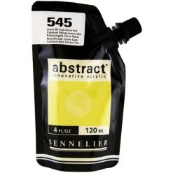 Set Peinture Acrylique Peinture Acrylique En Sachet - Jaune De Cadmium Citron - Sennelier