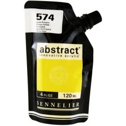 Set Peinture Acrylique Peinture Acrylique En Sachet - Jaune Primaire - Sennelier