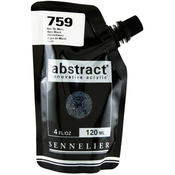 Set Peinture Acrylique Peinture Acrylique En Sachet - Noir De Mars - Sennelier 3 Set Peinture Acrylique Peinture Acrylique En Sachet - Noir De Mars - Sennelier