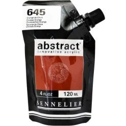 Set Peinture Acrylique Peinture Acrylique En Sachet - Orange De Chine - Sennelier