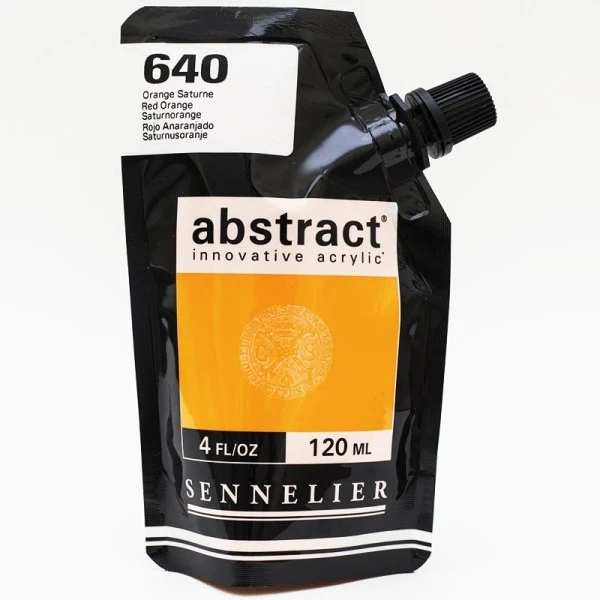 Set Peinture Acrylique Peinture Acrylique En Sachet - Orange Saturne - Sennelier 3 Set Peinture Acrylique Peinture Acrylique En Sachet - Orange Saturne - Sennelier