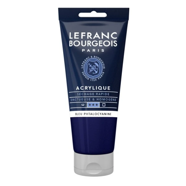 Peinture Acrylique en tube bleu de phtalocyanine 80ml Lefranc & Bourgeois Set Peinture Acrylique Peinture Acrylique En Tube Bleu De Phtalocyanine 80ml Lefranc & Bourgeois -Creavea Shop peinture acrylique en tube bleu de phtalocyanine 80ml lefranc and bourgeois p
