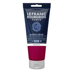 Set Peinture Acrylique Peinture Acrylique En Tube Magenta 80ml Lefranc & Bourgeois