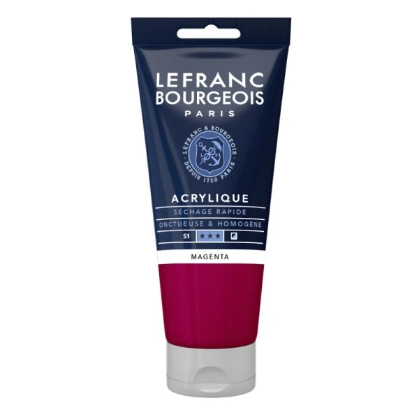 Set Peinture Acrylique Peinture Acrylique En Tube Magenta 80ml Lefranc & Bourgeois 3 Set Peinture Acrylique Peinture Acrylique En Tube Magenta 80ml Lefranc & Bourgeois
