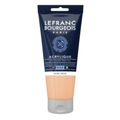 Set Peinture Acrylique Peinture Acrylique En Tube Ocre Rose 80ml Lefranc & Bourgeois