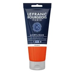 Set Peinture Acrylique Peinture Acrylique En Tube Orange 80ml Lefranc & Bourgeois