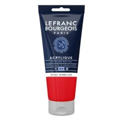 Set Peinture Acrylique Peinture Acrylique En Tube Rouge Vermillon 80ml Lefranc & Bourgeois