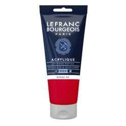 Set Peinture Acrylique Peinture Acrylique En Tube Rouge Vif 80ml Lefranc & Bourgeois