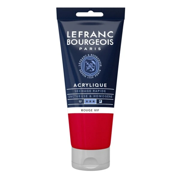 Set Peinture Acrylique Peinture Acrylique En Tube Rouge Vif 80ml Lefranc & Bourgeois 3 Set Peinture Acrylique Peinture Acrylique En Tube Rouge Vif 80ml Lefranc & Bourgeois