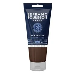 Set Peinture Acrylique Peinture Acrylique En Tube Terre D'ombre Brûlée 80ml Lefranc & Bourgeois