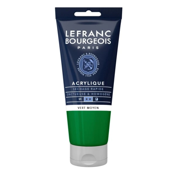 Set Peinture Acrylique Peinture Acrylique En Tube Vert Moyen 80ml Lefranc & Bourgeois 3 Set Peinture Acrylique Peinture Acrylique En Tube Vert Moyen 80ml Lefranc & Bourgeois