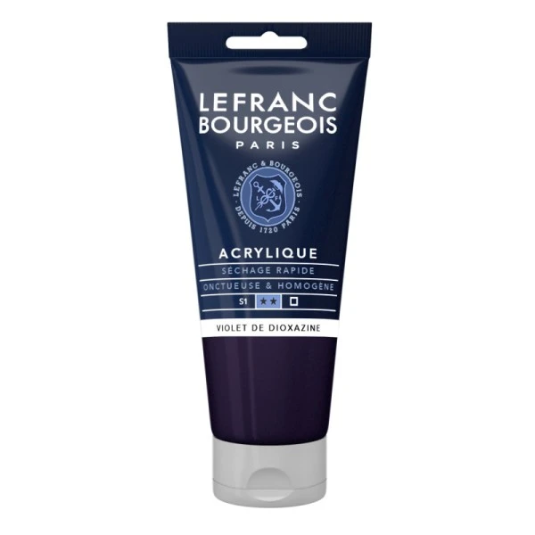 Set Peinture Acrylique Peinture Acrylique En Tube Violet Dioxazine 80ml Lefranc & Bourgeois 3 Set Peinture Acrylique Peinture Acrylique En Tube Violet Dioxazine 80ml Lefranc & Bourgeois