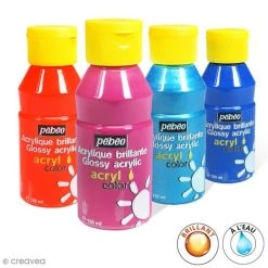 Pébéo Peinture Acrylique Enfant - Acrylcolor Brillante - 150 Ml