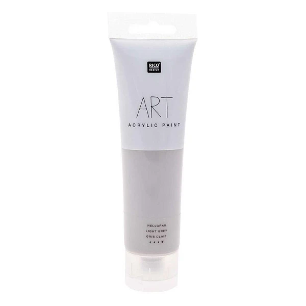 Rico Design Peinture Acrylique - Gris Clair - 100 Ml 3 Rico Design Peinture Acrylique - Gris Clair - 100 Ml