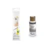AUCUNE Peinture Acrylique Métal Argentée 59 Ml + 3 Pinceaux -Creavea Shop peinture acrylique metal argentee 59 ml 3 pinceaux p