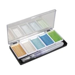 Rayher Kit Peinture Peinture Acrylique Métalique Bleu-vert 5 Couleurs