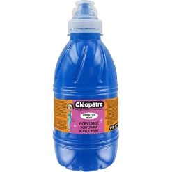 Cleopatre Set Peinture Acrylique Peinture Acrylique Princess Mérit - Bleu Primaire - 500 Ml - Cléopâtre