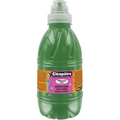 Cleopatre Set Peinture Acrylique Peinture Acrylique Princess Mérit - Vert émeraude - 500 Ml - Cléopâtre