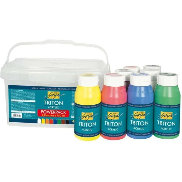 KREUL Peinture Acrylique "Solo Goya Triton" - Power Pack 3 KREUL Peinture Acrylique "Solo Goya Triton" - Power Pack