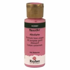 Rayher Peinture Acrylique Tous Usages Mat 59 Ml - Rose Foncé