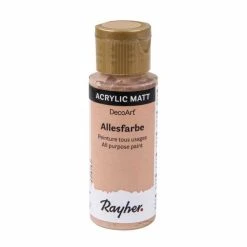 Rayher Peinture Acrylique Tous Usages Mat 59 Ml - Rouge Pâle