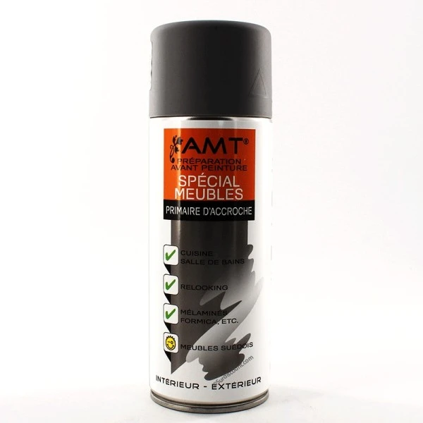 Peinture DecoSpray Peinture Aérosol Primaire D'accroche 330ml - Spécial Meubles - AMT 3 Peinture DecoSpray Peinture Aérosol Primaire D'accroche 330ml - Spécial Meubles - AMT