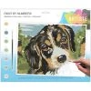 Docrafts Papermania Peinture Numéro Peinture Au Numéro - Chiot - 39,5 X 29,5 Cm 2 Docrafts Papermania Peinture Numéro Peinture Au Numéro - Chiot - 39,5 X 29,5 Cm -Creavea Shop peinture au numero chiot 395 x 295 cm p